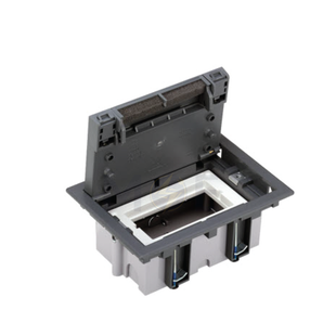 Simon CIMA Rectangular Floor Box Depth 70mm 4module | SF170/1 | علبة ارض