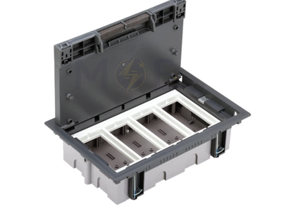 Simon CIMA Rectangular Floor Box Depth 70mm 16module | SF470/1 | علبة ارض