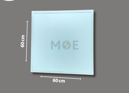 Megaman LED Panel Light Fixture White Surface Square Warmwhite 60x60cm 72W | MQL3035C.72W-WW | شاسي ليد مربع ظاهر ابيض ورم وايت