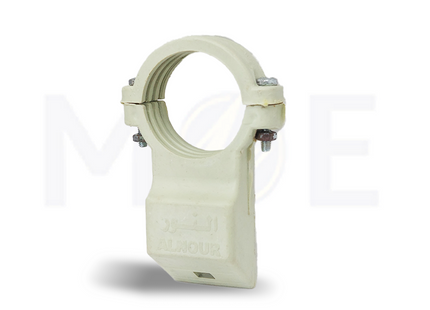 Single LNB Bracket Plastic ku band 40mm LNB Holder Beige | D-1
