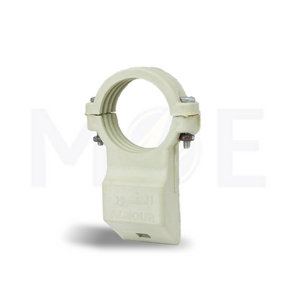 Single LNB Bracket Plastic ku band 40mm LNB Holder Beige | D-1