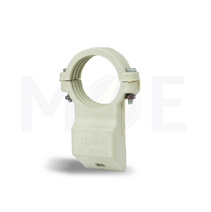 Single LNB Bracket Plastic ku band 40mm LNB Holder Beige | D-1