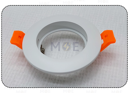 Onlex downlight / Spotlight Frame MR16 Recessed Fix Circular White 6cm | سبوت فارغ مدور مخفي ابيض ثابت