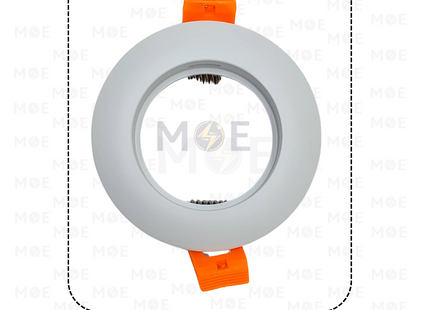 Onlex downlight / Spotlight Frame MR16 Recessed Fix Circular White 6cm | سبوت فارغ مدور مخفي ابيض ثابت