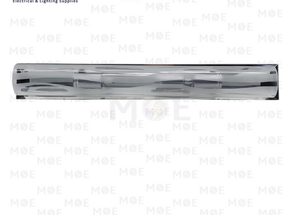 RB Mirror Light Applique Transparent Glass 3xE14 | 8056/3 | ابليك مغسلة ساندويش مراية شفاف موشح