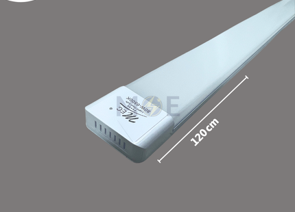 MEC LED Light Fixture White Daylight 80W 120cm | شاسي عريضة ليد ابيض دايلايت