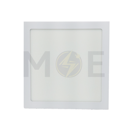 Mec LED Downlight/ Panel Light White Ceiling Surface Mounted Square Warmwhite 30cm 24W | MEC-WH-WW-24W