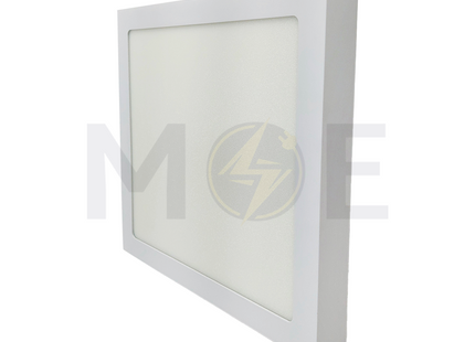 Mec LED Downlight/ Panel Light White Ceiling Surface Mounted Square Warmwhite 30cm 24W | MEC-WH-WW-24W