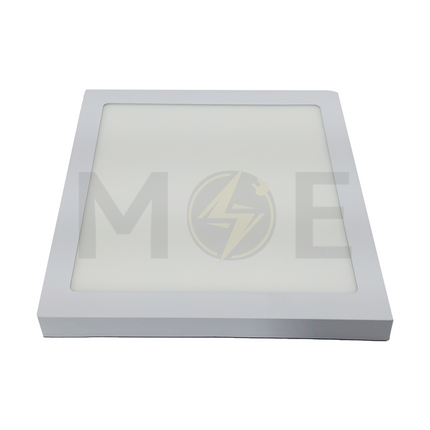 Mec LED Downlight/ Panel Light White Ceiling Surface Mounted Square Warmwhite 30cm 24W | MEC-WH-WW-24W