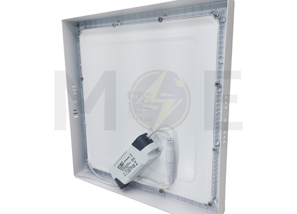 Mec LED Downlight/ Panel Light White Ceiling Surface Mounted Square Warmwhite 30cm 24W | MEC-WH-WW-24W