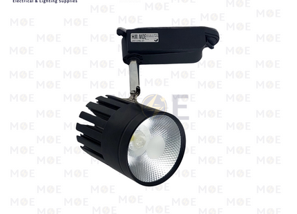 SEG LED Track Light Head Spot Black Daylight 30W | TR30W | سبوت ليد سكة اسود دايلايت
