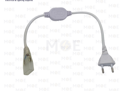 Cuper LED Strip Light EU Power Adapter Plug For Single 60LED | وصلة ستريب ليد مفرد