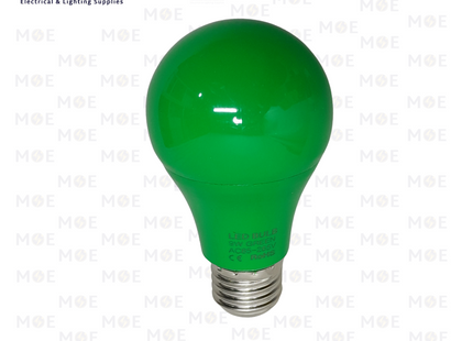 LED Lamp Bulb Green E27 9W | لمبة ليد برم بول اخضر