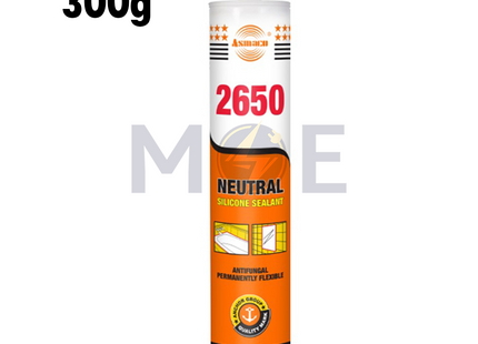 Asmaco Neutral Silicone Sealant Clear 300g | 2650