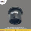 Cuperlight IP65 COB LED Ground SpotLight Chrome Flush Circular Spot Daylight 6500K 8cm 5x1W | KG-UG-5x1W