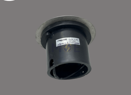 Cuperlight IP65 COB LED Ground SpotLight Chrome Flush Circular Spot Daylight 6500K 9.5cm 7x1W | KG-UG-7x1W | سبوت ارض ليد مدور مخفي كروم دايلايت