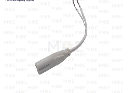 RGB Strip LED Power Input Cable 10mm Cable without plug 2P For Tube Light Fixture T4 | وصلة كهرباء لشاسي ليد