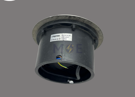Cuperlight IP65 COB LED Ground SpotLight Chrome Flush Circular Spot Daylight 6500K 12.5cm 9x1W | KG-UG-7x1W | سبوت ارض ليد مدور مخفي كروم دايلايت