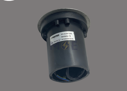 Cuperlight IP65 COB LED Ground SpotLight Chrome Flush Circular Spot Warmwhite 3000K 7cm 9W | KG-UG-9W | سبوت ارض ليد مدور مخفي كروم ورم وايت