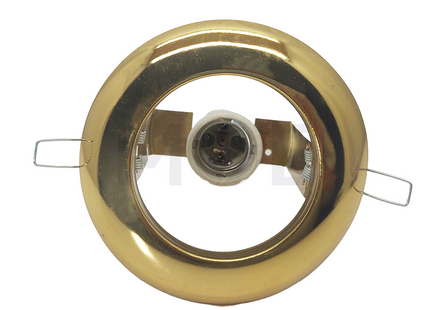 Cuperlight Downlight / Spotlight Frame R80 Gold Recessed Fix Circular 1xE27 8.5cm