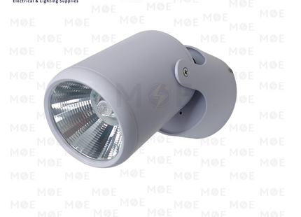 Goldenlight IP65 LED COB Waterproof Surface Adjustable Wall/Ceiling Mounted Spotlight White Warmwhite 3000K 20W | WL 142 | سبوت ليد حائط/سقف ظاهر مطري متحرك ابيض ورم وايت