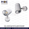 Cuperlight LED COB Surface Adjustable Wall Spotlight White Warmwhite 3000K 15W | LYGD1010/12 15W WH WW