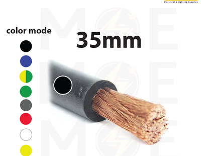 Liban Cables Single Core Flexible 35mm Blue | NYAF | شريط مفرد شعري ازرق