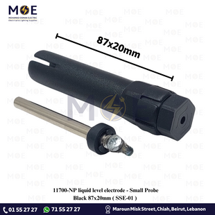 NP liquid level electrode / Small Probe Black 87x20mm | SSE-01 | بروب علام مياه اسود