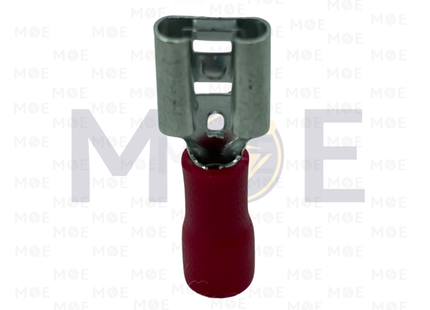 SEM Insulated Female Connector Terminal Red 0.5-1.5mm | FDD1.25-250-243642 | كوس جارور احمر