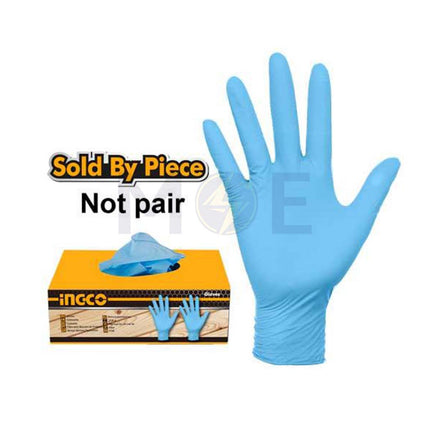 INGCO Disposable Nitrile Gloves (Non-Medical) Large  HGNG02-L