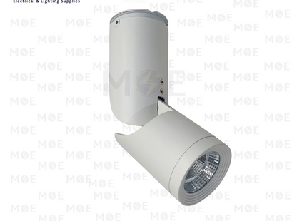 Cuperlight LED Downlight Surface Adjustable Cylinder Spot White Daylight 20x7cm 15W | H007A | سبوت ليد ظاهر مدور شكل سيلندر متحرك ابيض دايلايت