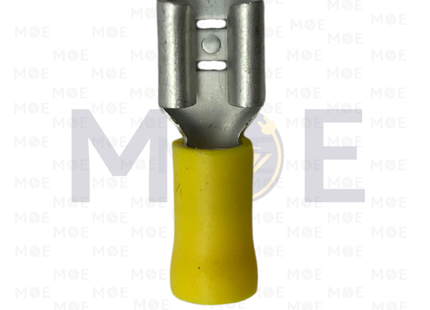Bandex Insulated Female Connector Terminal Yellow 4-6mm | LV5.5-7A | كوس جارور اصفر