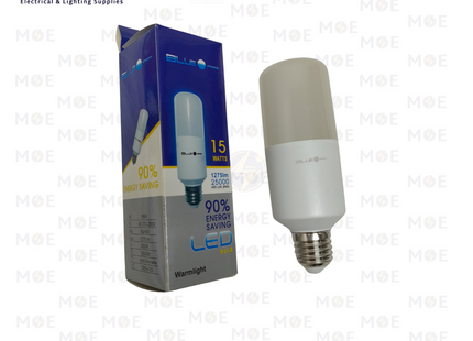 Blue Point LED Lamp stick WarmWhite E27 15W | لمبة ليد برم ستيك ورم وايت