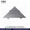 Goldenlight LED Indoor Wall Light Triangular Chrome Warmwhite 3500K 400Lm 4*1W | JL2154-2 4*1 WW