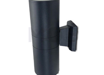 Goldenlight LED Outdoor UP & Down Wall Light Black Warmwhite 30x10cm 2x10W | SH-2202 2x10W BK WW