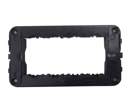 Glamour Mounting Frame Black 4module | SB1004 | شاسي مربعة اسود