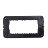 Glamour Mounting Frame Black 4module | SB1004