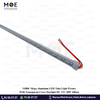 Mega Aluminum LED Tube Light Fixture With Transparent Cover Daylight DC 12V 30W 100cm