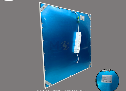 Mec (Philips) LED Panel Light Fixture White Flush Square Warmwhite 6000Lm 60x60cm 50W | JM-DD4801 | شاسي ليد مربع مخفي ابيض ورم وايت