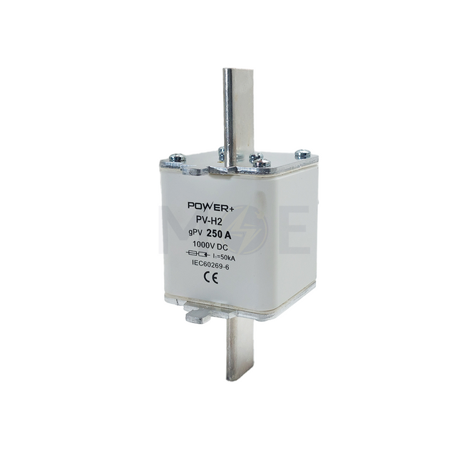 Power+ Ceramic Knife/Blade Fuse 250A 1000V DC 50KA gPV | PV-H2 فيوز سكين