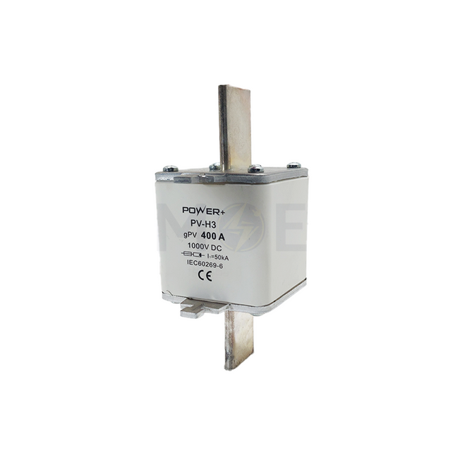 Power+ Ceramic Knife/Blade Fuse 400A 1000V DC 50KA gPV | PV-H3 فيوز سكين