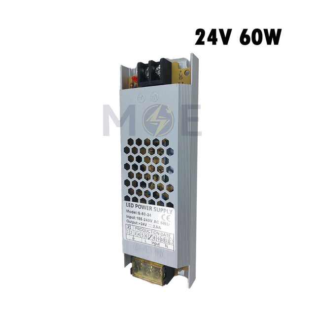 Power Supply Unit Slim AC to DC 24V 60W 2.5A | S-60-24