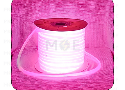 Greenlite Neon LED Waterproof Pipe Rope Light Milky Pink 220V | نبريش ليد مبروم حليبي ضو زهري
