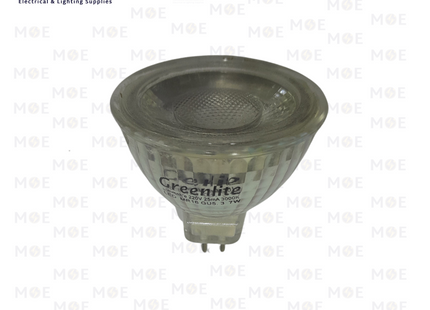 Greenlite LED Spot Lamp Dimmable WarmWhite GU5.3 MR16 7W | لمبة سبوت ليد ورم وايت