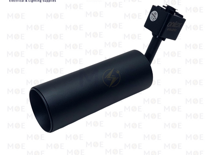 Onlex Track Light Head Spot Black 14x5.5cm GU10 | LX-304 | سبوت سكة كعب ستارتر فارغ اسود
