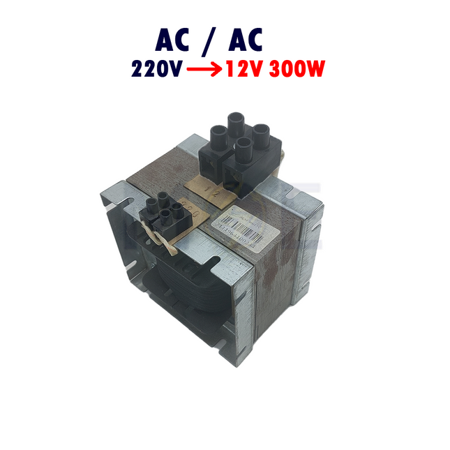 JEM Heavy iron TransformerConverter Step Down ACAC 220V to 12V 300W 25A
