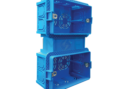 Damman Flush Mounting Box for Masonry Depth 60mm 6module | علبة مخفية طابقين