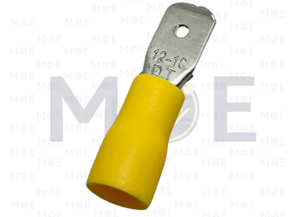 SEM Insulated Male Connector Terminal Yellow 5mm | MDD5.5-250-577748 | كوس جارور دكر معزول اصفر