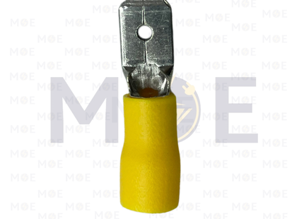 SEM Insulated Male Connector Terminal Yellow 5mm | MDD5.5-250-577748 | كوس جارور دكر معزول اصفر