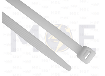 Giantlok Cable Tie White ( 30cm ) 300x7.6mm | GT-300HD | رباط بلاستيك عريض ابيض